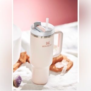 Stanley Quencher H2.0 FlowState Tumbler 40oz (Rose Quartz) Pink